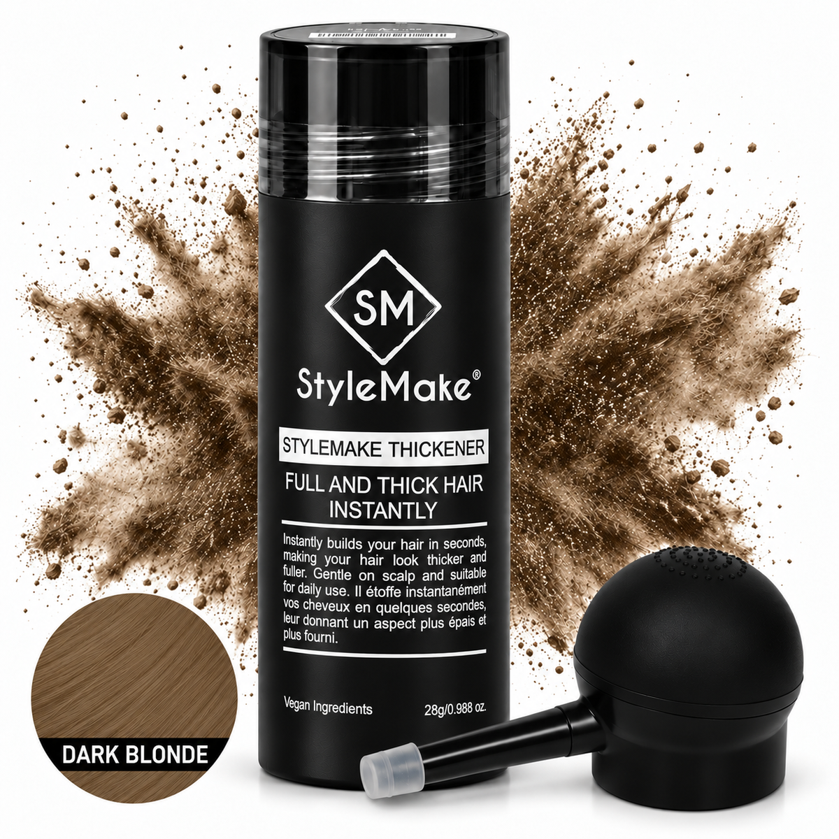 StyleMake Thickener Hair Building Fibers for Men & Women