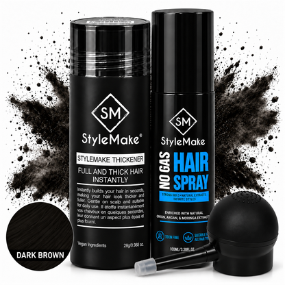 StyleMake Thickener Hair Building Fibers for Men & Women