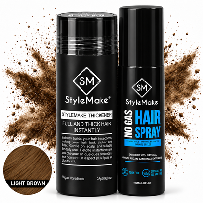 StyleMake Thickener Hair Building Fibers for Men & Women