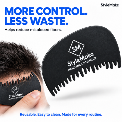 StyleMake Hairline Optimizer | Precision Guide for StyleMake Thickener Hair Fibers