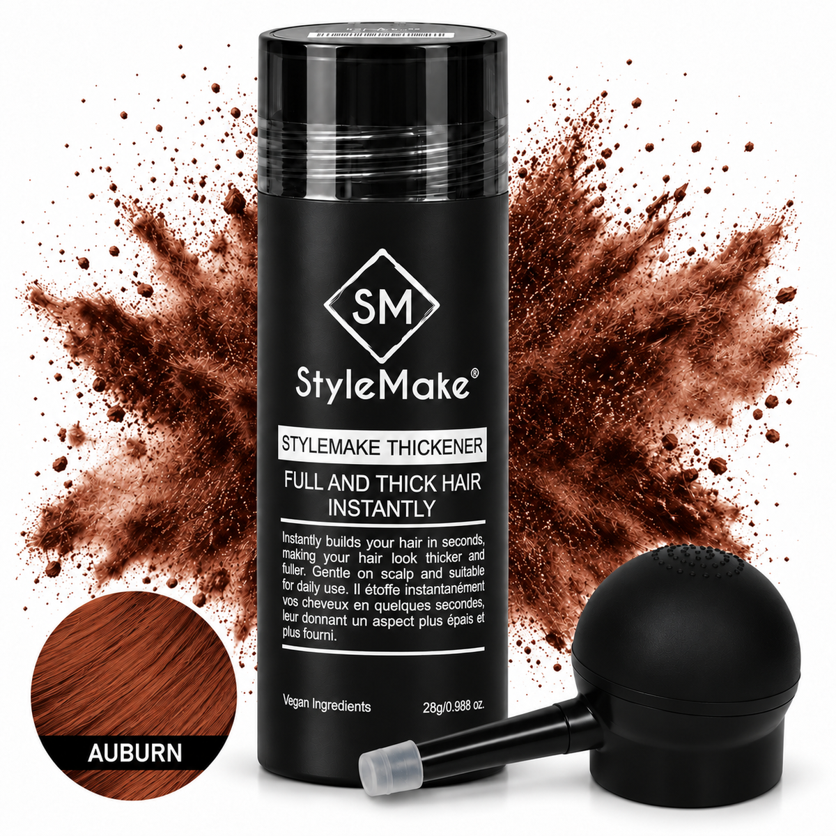 StyleMake Thickener Hair Building Fibers for Men & Women