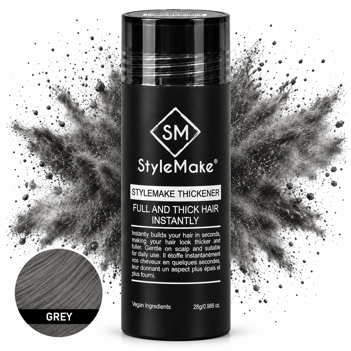 StyleMake Thickener Hair Building Fibers for Men & Women