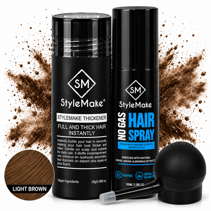 StyleMake Thickener Hair Building Fibers for Men & Women