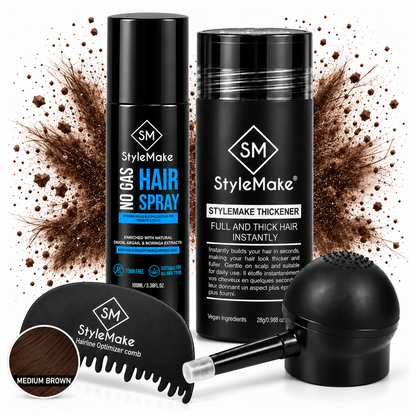 StyleMake Thickener Hair Building Fibers for Men & Women