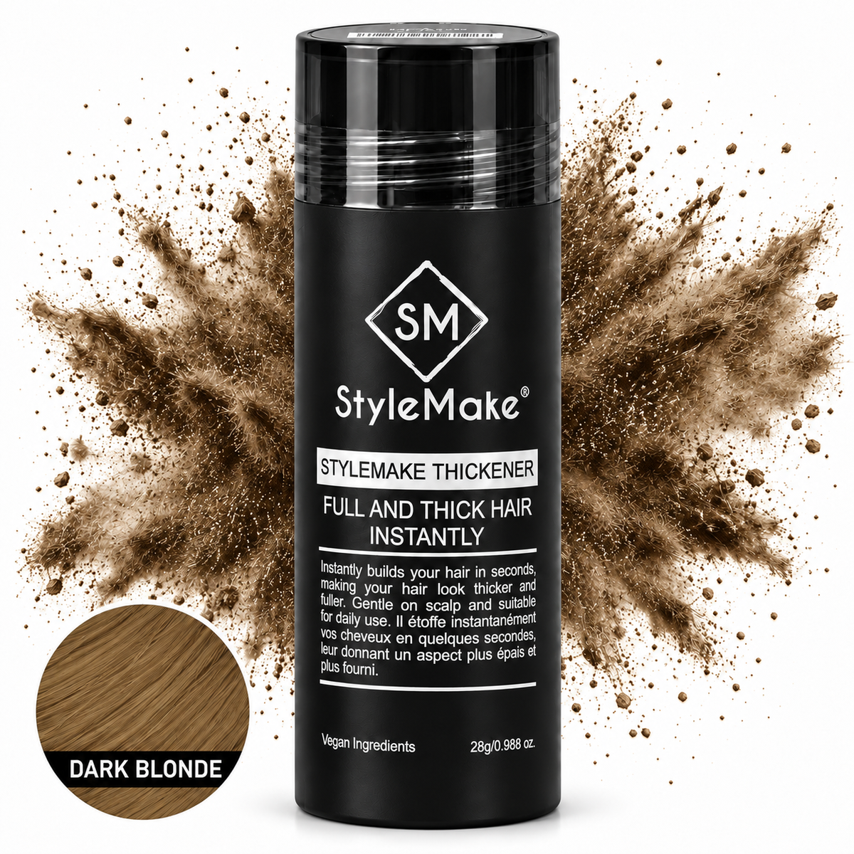 StyleMake Thickener Hair Building Fibers for Men & Women