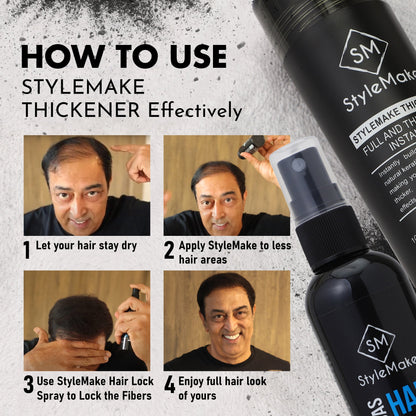 StyleMake Thickener 28g Hair Fibers